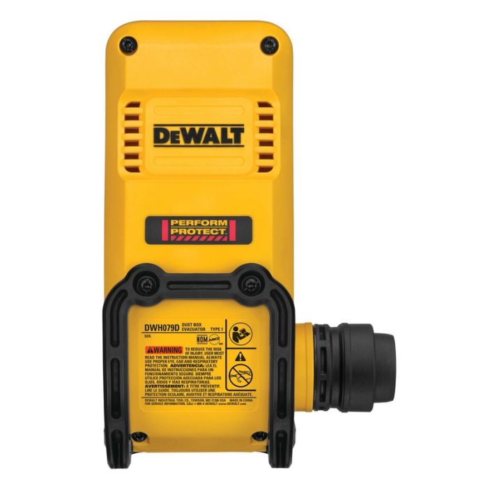 DeWALT - Sistem extractie praf pentru ciocan demolator compatibil cu D25303DH si D25304DH SDS, AIRLOCK [DWH079D-XJ]