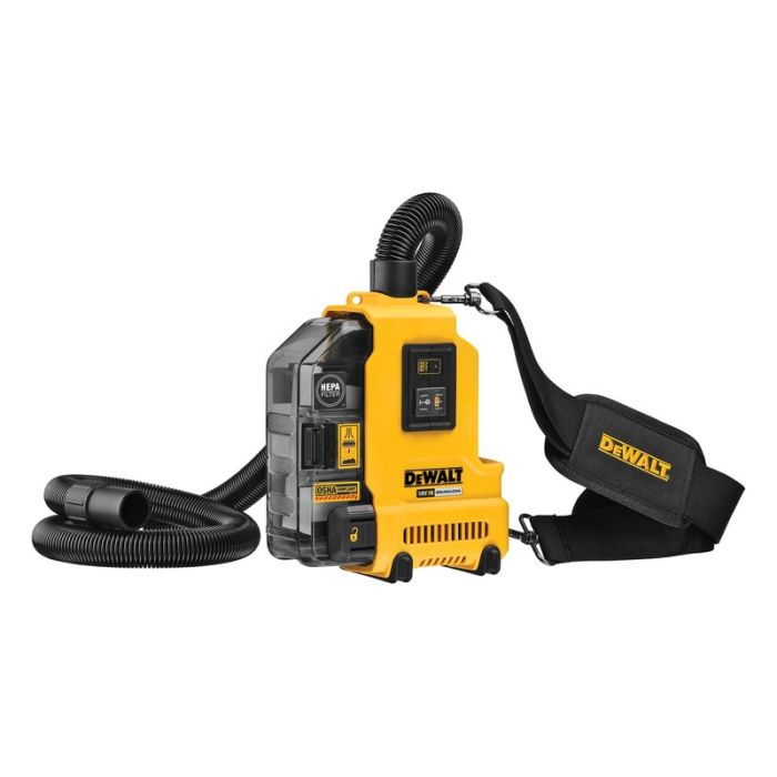 DeWALT - Extractor praf 0.21 l, Clasa L, BRUSHLESS, compatibil cu acumulator 18V [DWH161N-XJ]