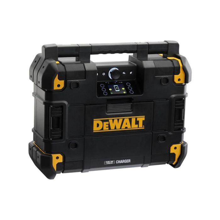 DeWALT - Radio TSTAK, incarcator 230V, DAB+ si stereo AM/FM, Bluetooth, AUX, USB, IP54, compatibil cu acumulator 10.8-18V [DWST1-81078-QW]