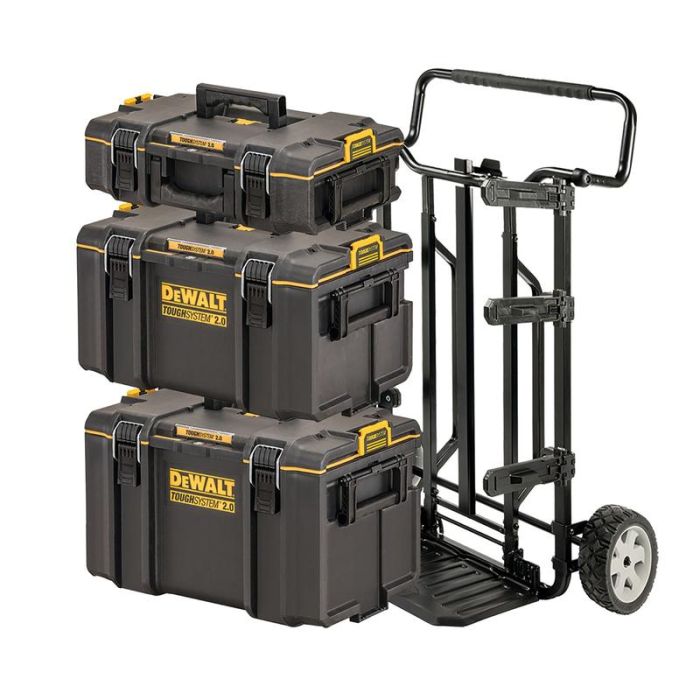 DeWALT - Set complet cutii de depozitare, 4 in 1 [DWST83401-1]