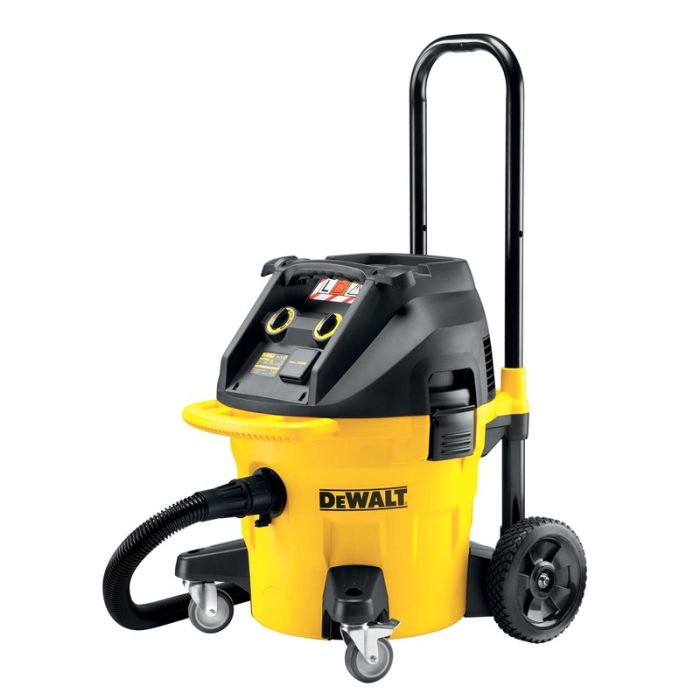 DeWALT - Aspirator profesional auto-scuturare, umed/uscat, 38L, Clasa L, 1400W, 68 l/sec, 15kg [DWV902L-QS]