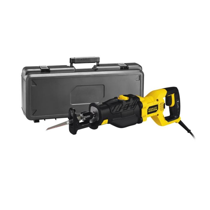 Stanley - Fierastrau sabie FatMax, 1050W, 28mm, 1 lama pentru lemn si cutie depozitare incluse [FME365K-QS]