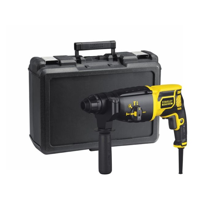 Stanley - Ciocan rotopercutor FatMax SDS Plus, 750 w, 1050 rpm, 1.8 j, 26mm , cutie depozitare inclusa [FME500K-QS]