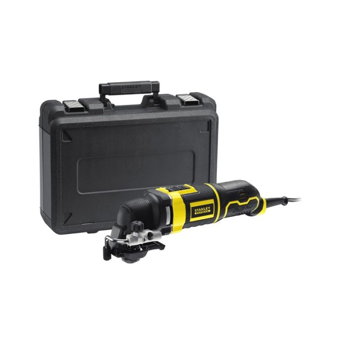 Stanley - Unealta oscilanta multifunctionala FatMax, 300W, accesorii incluse, fara cheie, cutie depozitare [FME650K-QS]