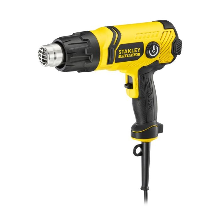 Stanley - Pistol cu aer cald FatMax 2000W, 600GRD, 550 l/min, cutie depozitare si accesorii [FME670K-QS]