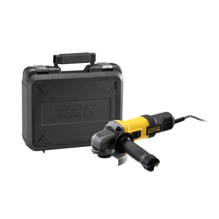 Stanley - Polizor unghiular FatMax, 850W, 115mm, cutie depozitare [FMEG210K-QS]