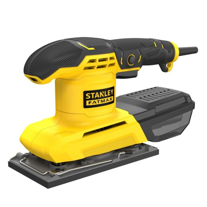 Stanley - Slefuitor cu vibratii FatMax, 280W, 187x90mm, cutie depozitare inclusa [FMEW214K-QS]