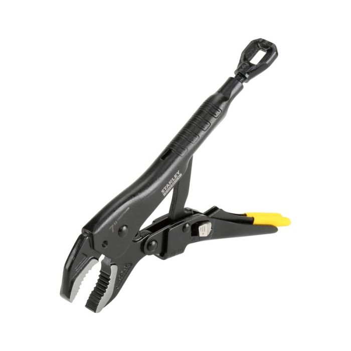 STANLEY - Cleste autoblocant cu varf curbat 180mm [FMHT0-75409]