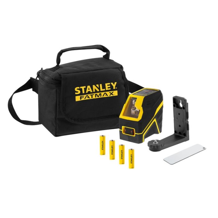 Stanley - Nivela laser FatMax cruce rosu cu baterii alcaline, 15m [FMHT77585-1]