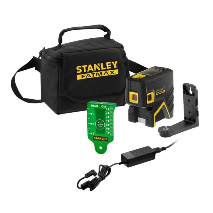 STANLEY - Nivela laser FatMax 5 puncte verde li-ion, 10m [FMHT77596-1]