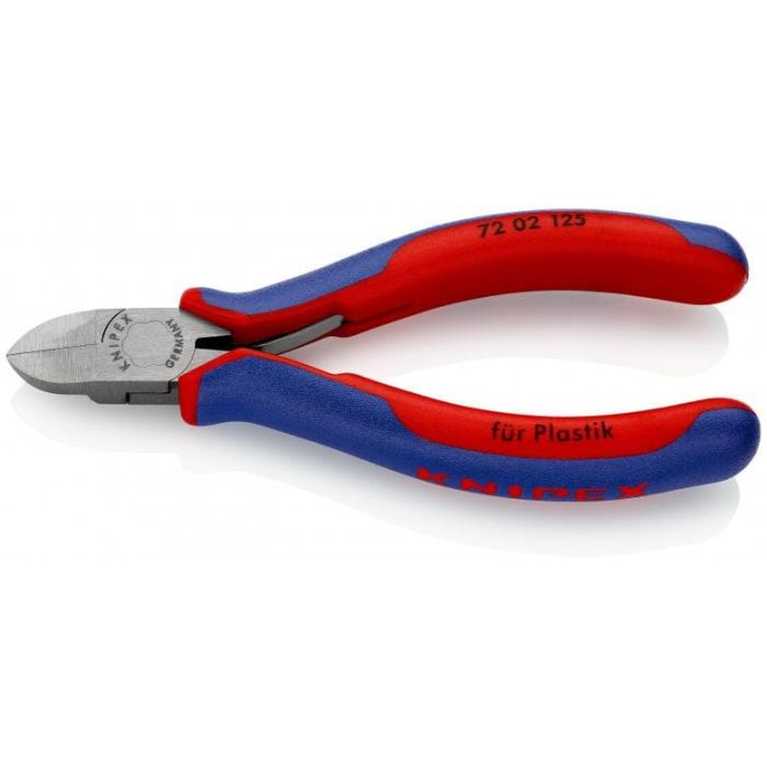 Knipex - Sfic de taiere pentru plastic cu manere multicomponent 125 mm [7202125]