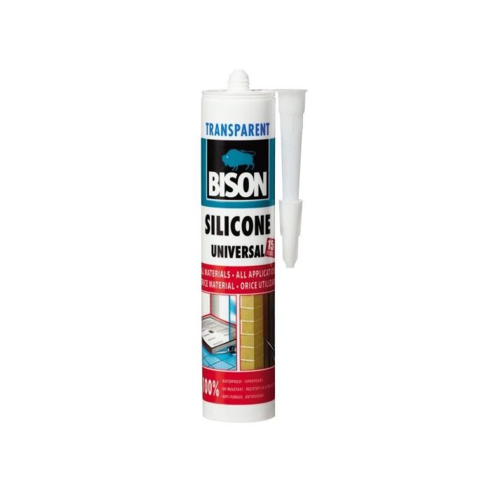 BISON - Silicon universal transparent 280ml [423008]