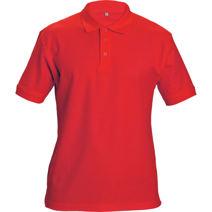 CERVA - Tricou polo DHANU, rosu, mas. L [0305002220003]