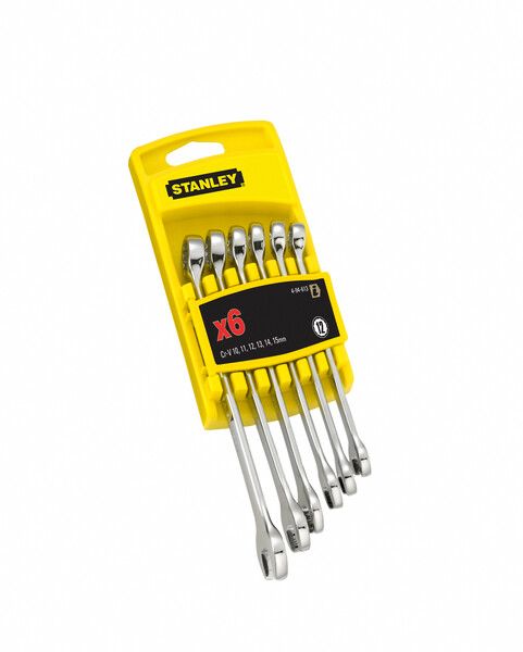 STANLEY - Set 6 chei combinate 10, 11, 12 ,13, 14, 15 mm [4-94-646]