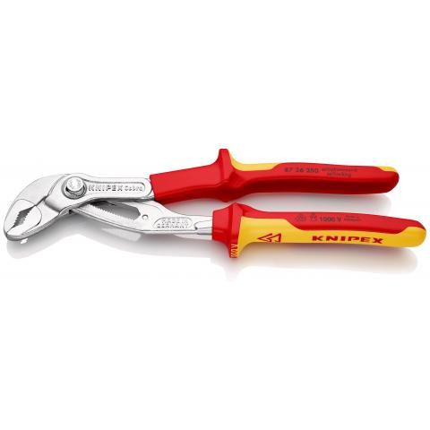 KNIPEX - Cleste tevi (papagal) Cobra Cromat 250 mm VDE [8726250]