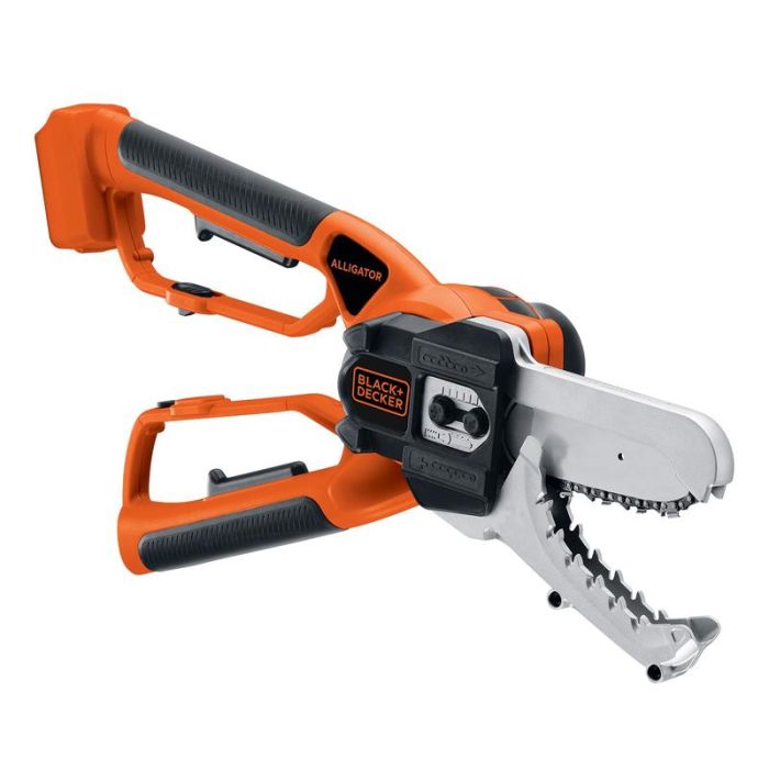 Black+Decker - Fierastrau cu lant Alligator 18V, 10cm [GKC1000LB-XJ]