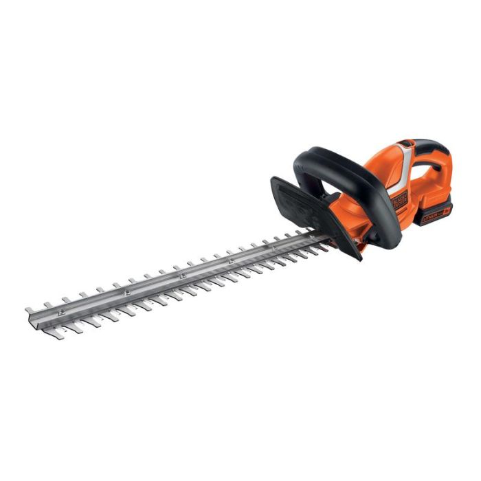 Black+Decker - Masina pentru tuns gardul viu 18V, 2.0 Ah, 45 cm [GTC1845L20-QW]