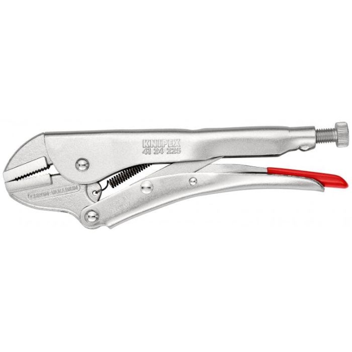 KNIPEX - Cleste autoblocant cu falci drepte 225 mm [4124225]