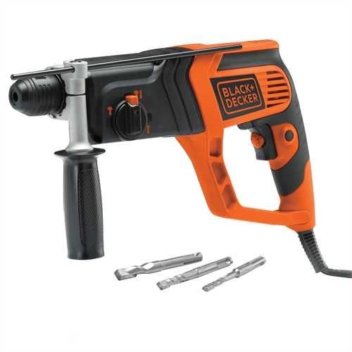 Black+Decker - Ciocan pneumatic rotopercutor 710W, 1.8J [KD975KA-XK]