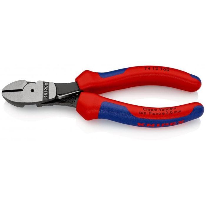 Knipex - Cleste slefuit cu manere multicomponente 160 mm [7412160]