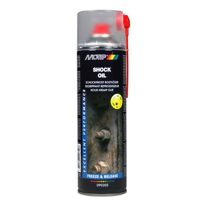 Motip - Spray pentru deblocare prin înghețare locală Shock Oil, 500ml [382490]