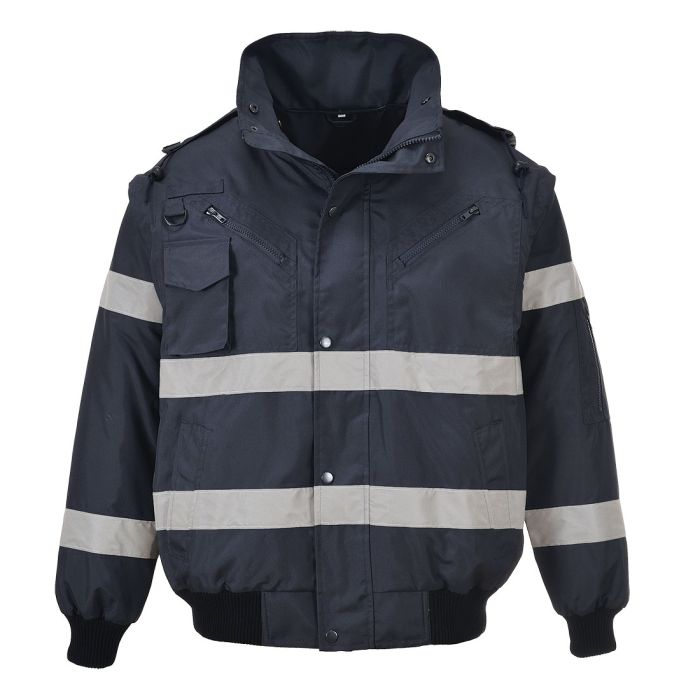 PORTWEST - Jacheta 4 in 1 BOMBER IONA, navy, mas. XXL [S435NAR-XXL]