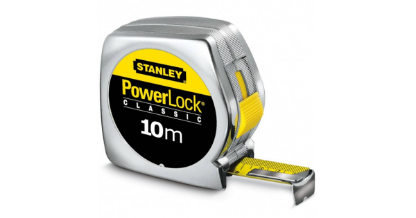 STANLEY - Ruleta Powerlock 10m x 25mm, carcasa ABS [ 1-33-442]