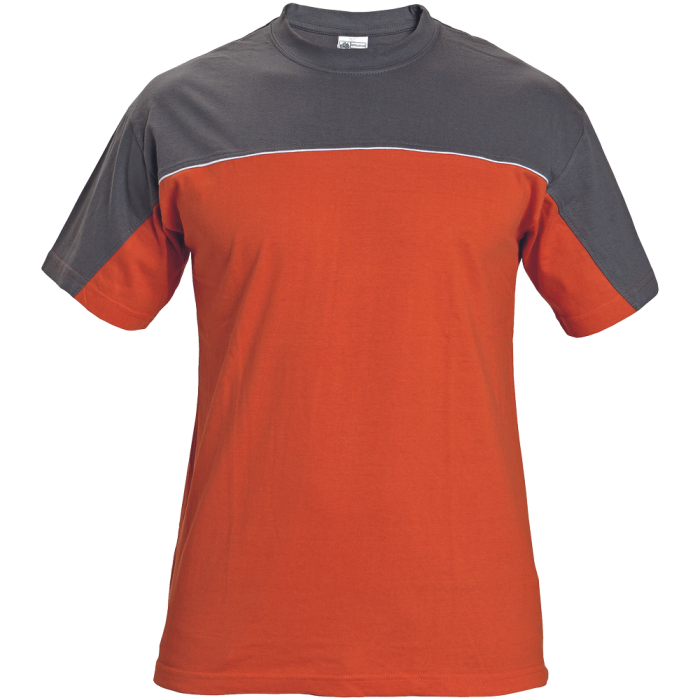 AUSTRALIAN LINE - Tricou DESMAN, gri/orange, mas. S [0304000200001]