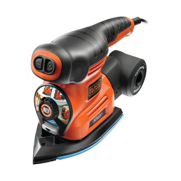 Black+Decker - Slefuitor multifunctional 220W + 6 accesorii [KA280-QS]