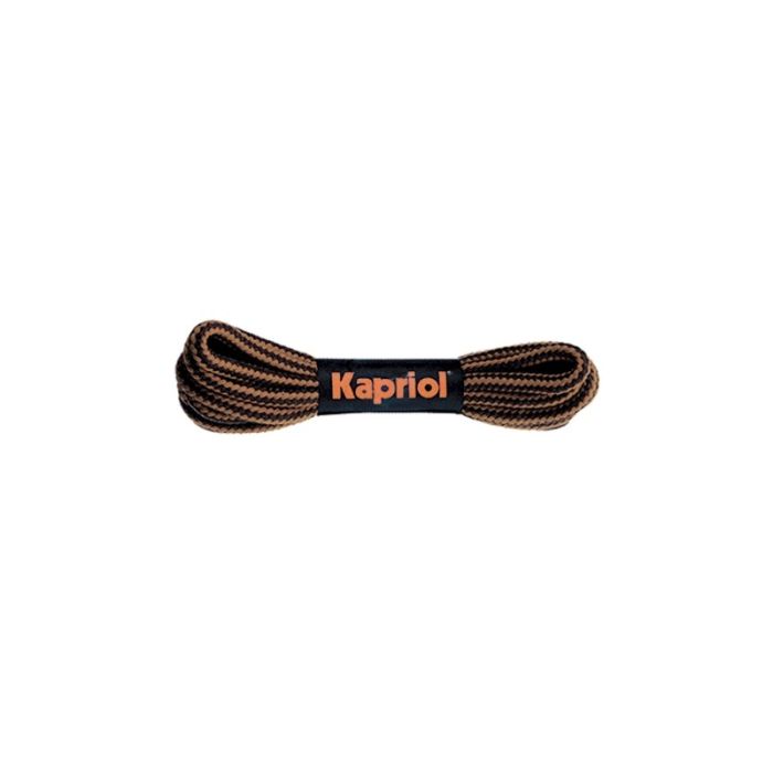 Kapriol - Sireturi pentru pantofi 125cm, negru/gri [KAP-42106]