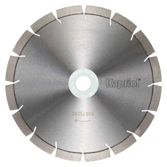 Kapriol - Disc diamantat pentru granit si piatra ZENITH 3D F-LGS-SIL 230x2.4x22.23mm [KAP-54350]