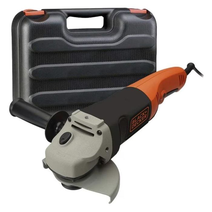 Black+Decker - Polizor unghiular 125mm, 1200W, valiza [KG1202KD-QS]