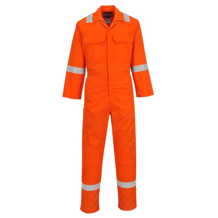 PORTWEST - Combinezon ignifug BIZWELD, portocaliu, mas. 5XL [BIZ5ORR-5XL]