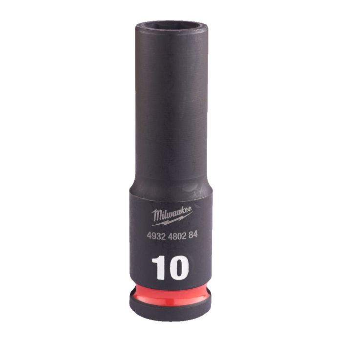 Milwaukee - Cheie tubulara impact Shockwave 3/8", lunga, 10 mm [4932480284]