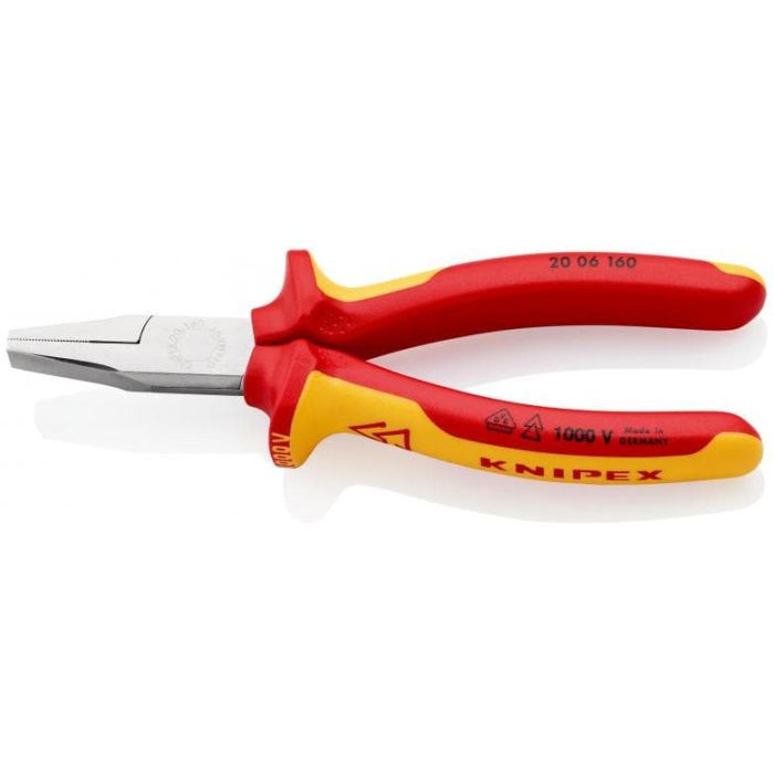 KNIPEX - Cleste cu varf plat 160 mm VDE [2006160]