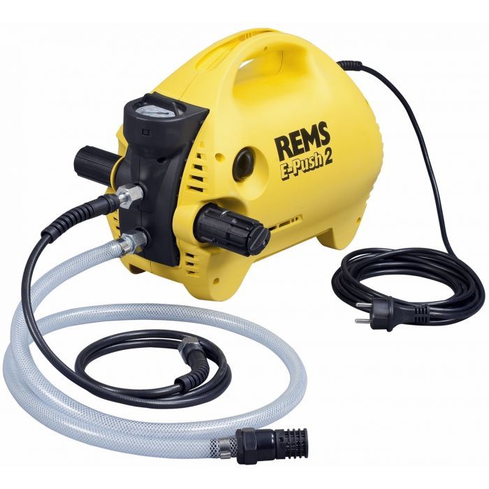 Rems - E-PUSH 2 pompa electrica de testare pres.max.60 bar. 6.5 l/ min. cu autoamorsare