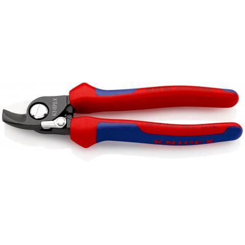 Knipex - Cleste pentru taiat cabluri cu arc de deschidere 165 mm [9522165]