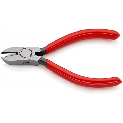 KNIPEX - Cleste sfic cu parghie mare, cu manere de plastic 180 mm, blister [7401180SB]