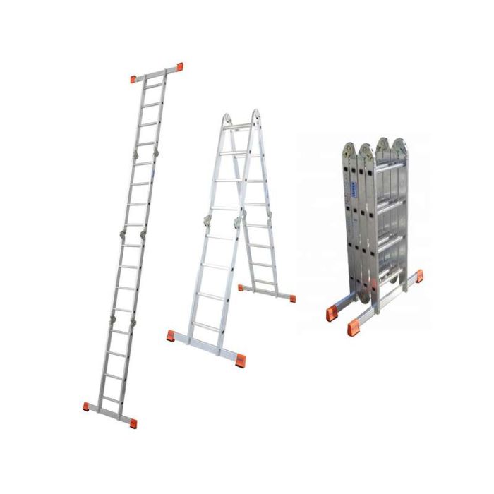 Krause - Scara Monto Multimatic articulata,16 (4 x 4) trepte,4 tronsoane [KR-120694]