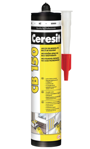 Ceresit - Adeziv montaj pe baza de solvent 350gr [CB150-350]