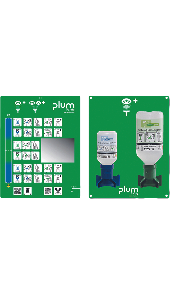 plum Safety - Statie pentru curatat + solutie sterila [9911002999999]