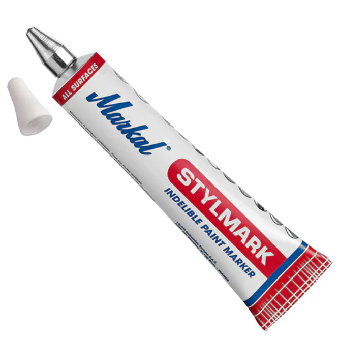 Markal - Marker Stylmark alb 6 mm [96664]