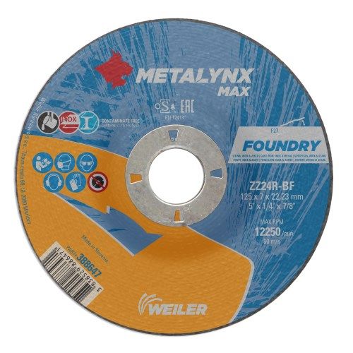 Metalynx - Disc abraziv polizare Professional 125x0.7mm fonta [G1257022F]