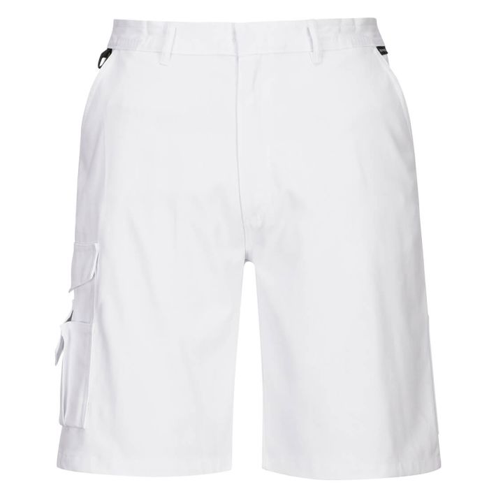 PORTWEST - Pantaloni scurti pentru zugravi, alb, mas. S [S791WHR-S]