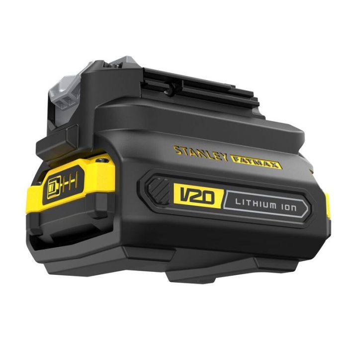 STANLEY - Adaptor V20 pentru acumulatori 18V, 1.5Ah/2.0Ah [SFMCB100-XJ]