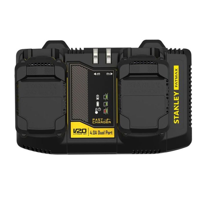 STANLEY - Incarcator rapid FatMax V20 cu 2 porturi, 18V [SFMCB24-QW]