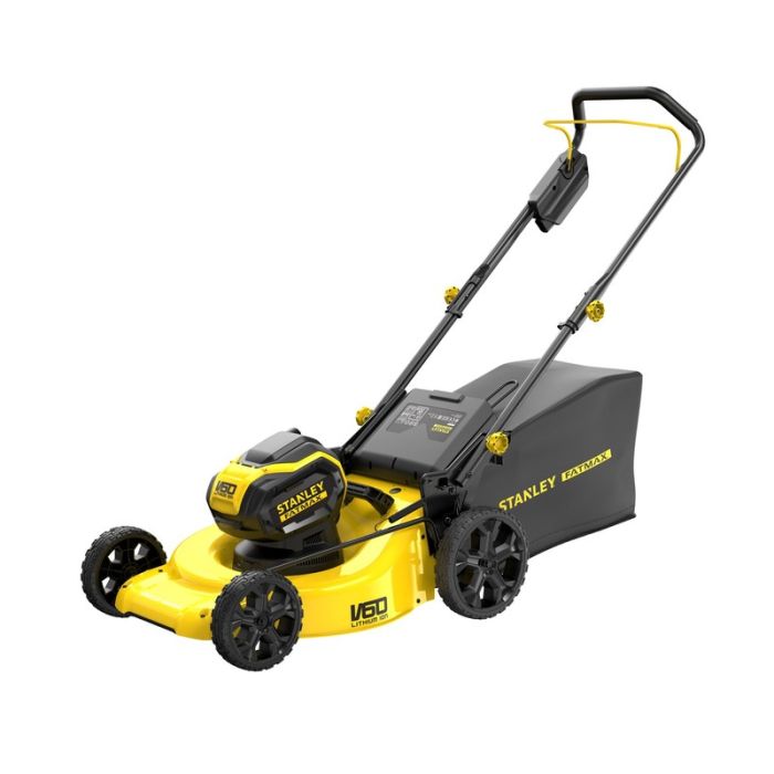 STANLEY - Masina de tuns iarba FatMax V60, 6 niveluri inaltime taiere reglabile, 53cm [SFMCMW2653B-XJ]