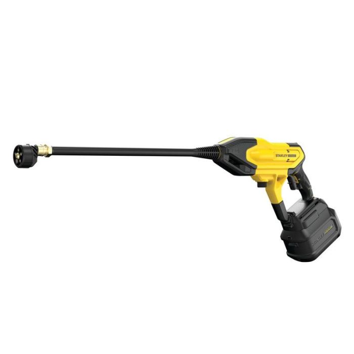 STANLEY - Pistol cu apa inalta presiune 18V, 120L/h, 24 bar, 1x4.0Ah, accesorii, furtun 6m, lance [SFMCPC93M1-QW]