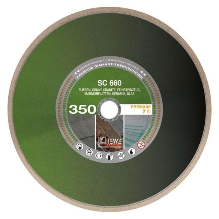 Diewe - Disc diamantat SC660, Ø115x22.23mm [SQ-19113]