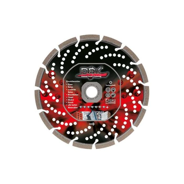 Diewe - Disc diamantat DFX, Ø115x22.23mm [SQ-22323]